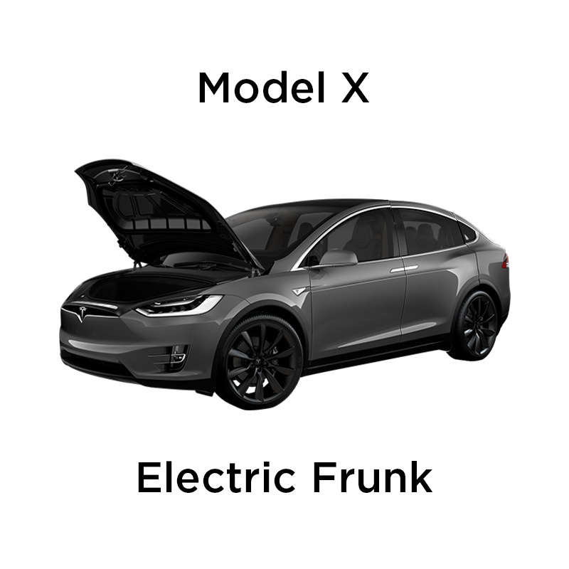 Tesla Model X: Taschensets für Frunk + Kofferraum