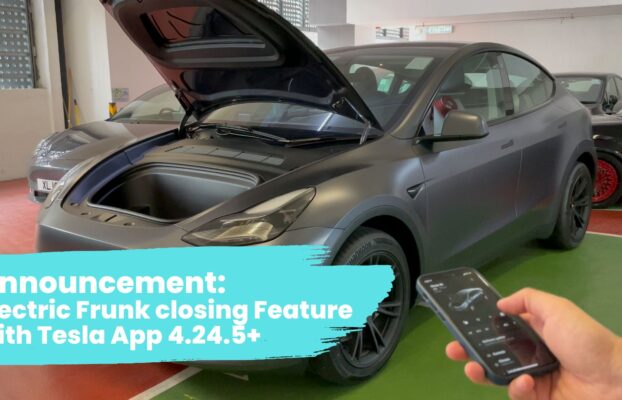 2023-09 Changes to Electric Liftgate Closing Feature with Tesla App Version 4.24.5