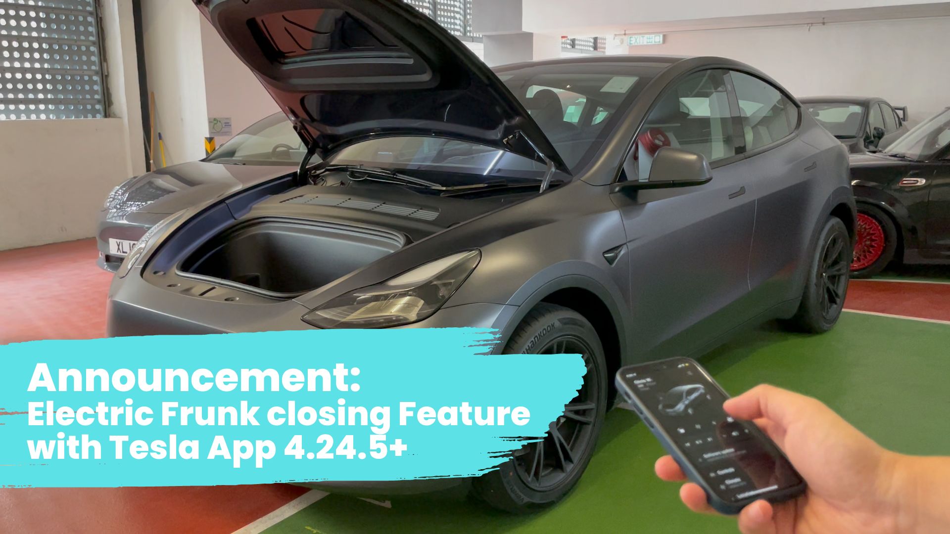 2023-09 Changes to Electric Liftgate Closing Feature with Tesla App Version 4.24.5