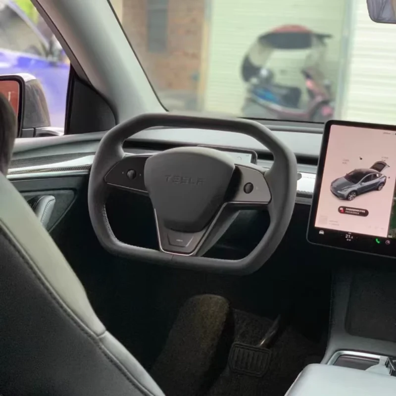 Model 3/Y Cybertruck Style Steering Wheel - Image 6