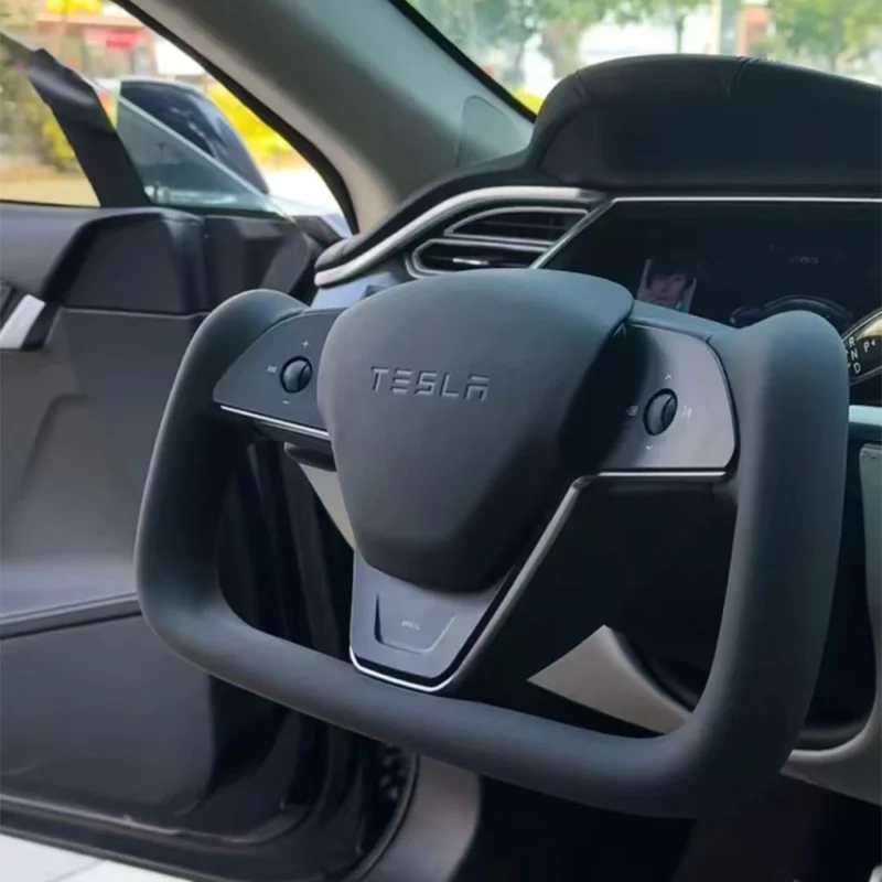 Model S/X Refreshed Style Yoke Steering Wheel