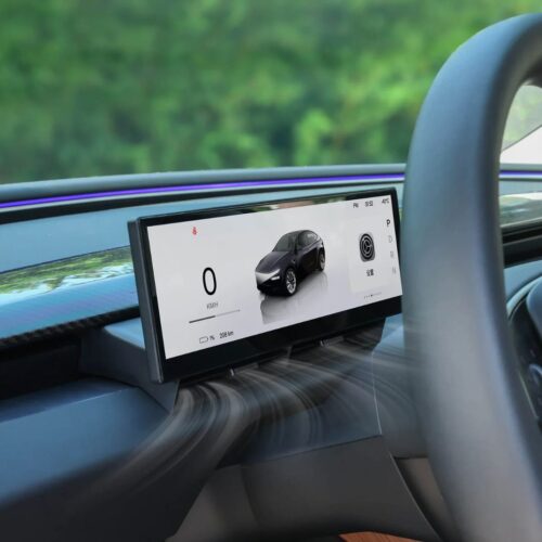 Model 3/Y 10.8" Rectangular Instrument Cluster with AirPlay & CarPlay